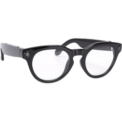 Tosuny Lunettes Intelligentes AI avec Caméra HD 8MP, Enregistrement Photo et Vidéo HD 1200P, Anti-tremblement, Traduction en Tem