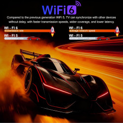 Boitier Android TV 14,4Go+128Go,8K,WiFi 6, BT 5.0, HDMI & USB 2.0/3.0 | Processeur Quad-Core,Mini Clavier Inclus,Idéal pour Ciné