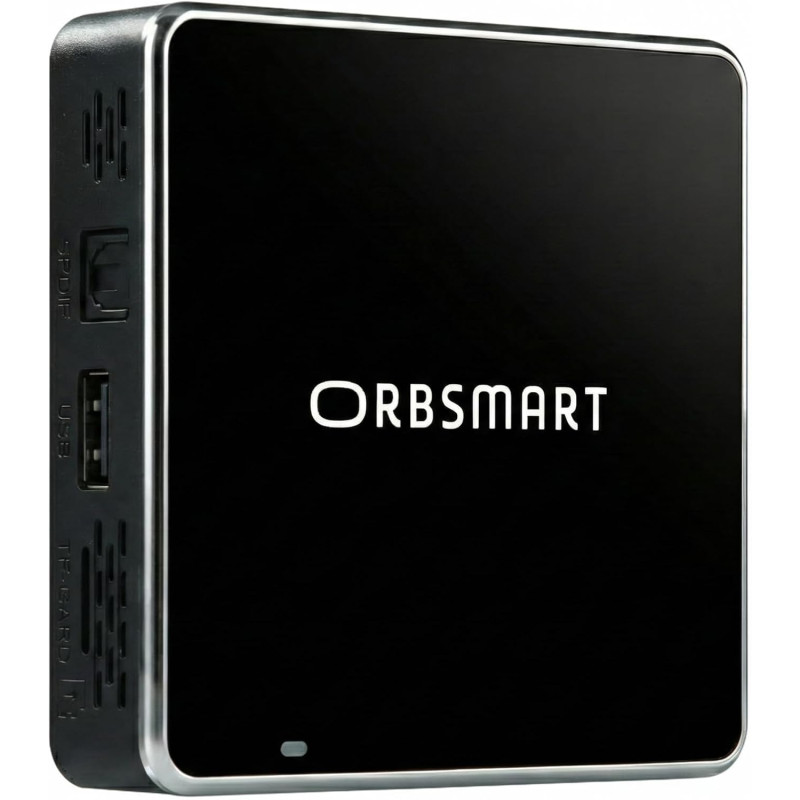 Orbsmart DS Player (S89L) - Android 14 Digital Signage Lecteur 4K Mini PC pour 24/7 Usage Continu (Fanless, Auto-on, Root, Mode 