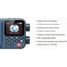Choyong A8W Récepteur radio Internet intelligent portable WiFi/4G avec FM, carte Micro-SD, toutes les radios du monde, pour la m