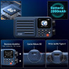 Choyong A8W Récepteur radio Internet intelligent portable WiFi/4G avec FM, carte Micro-SD, toutes les radios du monde, pour la m