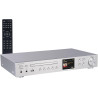 Vr-radio tuner radio internet : récepteur radio internet wi-fi, dab+/fm, cd, bleutooth, 200 w, argent (récepteur stéréo dab+, tu