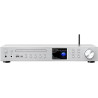 Vr-radio tuner radio internet : récepteur radio internet wi-fi, dab+/fm, cd, bleutooth, 200 w, argent (récepteur stéréo dab+, tu