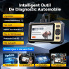 THINKCAR Valise Diagnostic Auto ThinkScan 662 Outil de Diagnostic OBD2 avec Tests Actifs Bidirectionnels,4 Systèmes ABS SRS Tran