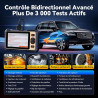 THINKCAR Valise Diagnostic Auto ThinkScan 662 Outil de Diagnostic OBD2 avec Tests Actifs Bidirectionnels,4 Systèmes ABS SRS Tran