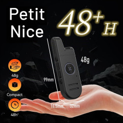 Talkie-walkie Radtel RT13 Super Mini, rechargeable, mains libres VOX, radio bidirectionnelle professionnelle PMR pour restaurant
