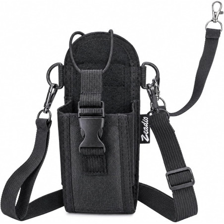 Zeadio Étui polyvalent pour radio bidirectionnelle, étui universel durable pour talkie-walkie radio bidirectionnelle (ZNC-J, lot