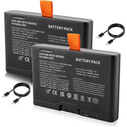 FG6CELL21700G Lot de 2 batteries de rechange pour JBL Boombox 4, PartyBox 520, PartyBox 720 Battery 600 21,6 V 108 Wh