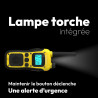 Logicom - Adventure Talkie-Walkie PMR446 IP54 Portée 10 km autonomie 20h écran LCD USB-C Lampe Torche VOX Mains Libres 16 canaux