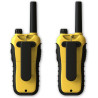 Logicom - Adventure Talkie-Walkie PMR446 IP54 Portée 10 km autonomie 20h écran LCD USB-C Lampe Torche VOX Mains Libres 16 canaux