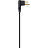 HYS Oreillette pour Talkie-walkie Compatible avec Motorola CP040 CP140 GP300 CLS1110 en Forme de D avec Bouton Micro PTT (1)