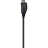 HYS Oreillette pour Talkie-walkie Compatible avec Motorola CP040 CP140 GP300 CLS1110 en Forme de D avec Bouton Micro PTT (1)