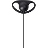 HYS Oreillette pour Talkie-walkie Compatible avec Motorola CP040 CP140 GP300 CLS1110 en Forme de D avec Bouton Micro PTT (1)