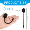 Perche de Microphone de Remplacement pour Casques de Jeu Pro/G Pro X sans Fil – Micro Amovible avec Réduction du Bruit et Prise 