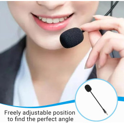 Perche de Microphone de Remplacement pour Casques de Jeu Pro/G Pro X sans Fil – Micro Amovible avec Réduction du Bruit et Prise 