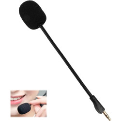 Perche de Microphone de Remplacement pour Casques de Jeu Pro/G Pro X sans Fil – Micro Amovible avec Réduction du Bruit et Prise 