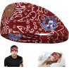 Bandeau ecouteurs pour dormir bleutooth, masque nuit sommeil casque anti bruit adulte, original bandeau ecouteur de musique spor