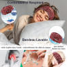 Bandeau ecouteurs pour dormir bleutooth, masque nuit sommeil casque anti bruit adulte, original bandeau ecouteur de musique spor