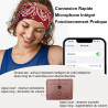 Bandeau ecouteurs pour dormir bleutooth, masque nuit sommeil casque anti bruit adulte, original bandeau ecouteur de musique spor