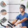 Bandeau ecouteurs pour dormir bleutooth, masque nuit sommeil casque anti bruit adulte, original bandeau ecouteur de musique spor