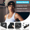 Bandeau ecouteurs pour dormir bleutooth, masque nuit sommeil casque anti bruit adulte, original bandeau ecouteur de musique spor