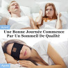 Bandeau ecouteurs pour dormir bleutooth, masque nuit sommeil casque anti bruit adulte, original bandeau ecouteur de musique spor