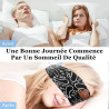 Bandeau ecouteurs pour dormir bleutooth, masque nuit sommeil casque anti bruit adulte, original bandeau ecouteur de musique spor