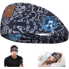 Bandeau ecouteurs pour dormir bleutooth, masque nuit sommeil casque anti bruit adulte, original bandeau ecouteur de musique spor