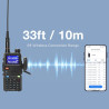 BAOFENG A1D Adaptateur de programmation sans fil BT App pour radio portative Baofeng UV-5R, GT-5R Mini, UV-5RM Plus, BF-888S, K5