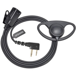 Casque 2 Broches avec Micro PTT pour Talkie-walkie | compatible avec Midland G7 pro G8 G9 pro M24 M24 Plus M48 M99 G6 XT G7 XTR