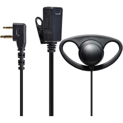 Casque 2 Broches avec Micro PTT pour Talkie-walkie | compatible avec Midland G7 pro G8 G9 pro M24 M24 Plus M48 M99 G6 XT G7 XTR