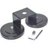 Support de Montage Magnétique Double Robuste, Trou de 16mm (5/8in), pour CB VHF UHF Antennes de Radio Mobiles et Portatives, Soc