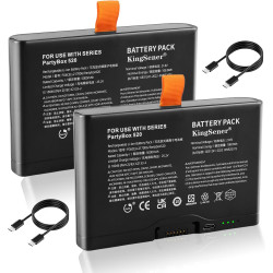 Lot de 2 Batteries pour JBL PartyBox 720/520/Boombox 4 | Batterie 108Wh Li-ion pour JBL Boombox 4, Battery 600 – compatible FG6C
