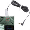 Microphone externe 3,5 mm avec réduction du bruit pour A4L pour A6L Q5 A5 S5 conçu pour une prise de voix claire dans les véhicu
