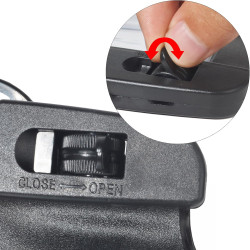 HYS Étui étanche pour Radio VHF Compatible avec Baofeng et Motorola Les talkies-Walkies, Étui de Protection en Plastique Portabl