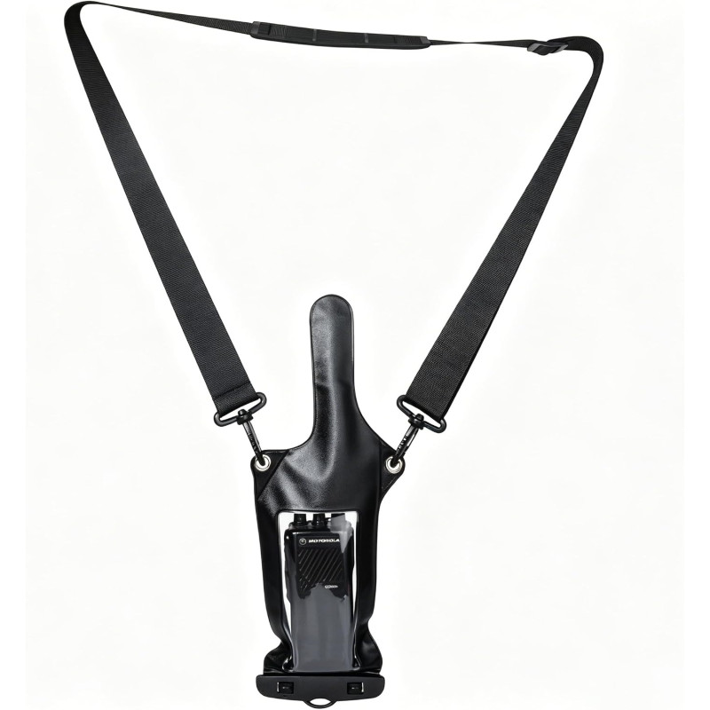 HYS Étui étanche pour Radio VHF Compatible avec Baofeng et Motorola Les talkies-Walkies, Étui de Protection en Plastique Portabl
