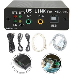 Adaptateur USB PC Link Connecteur radio avec interface CAT optiquement isolée pour Yaesu FT-450D FT-950D FT-991A FT-891 et IC-27