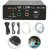 Adaptateur USB PC Link Connecteur radio avec interface CAT optiquement isolée pour Yaesu FT-450D FT-950D FT-991A FT-891 et IC-27