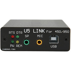 Adaptateur USB PC Link Connecteur radio avec interface CAT optiquement isolée pour Yaesu FT-450D FT-950D FT-991A FT-891 et IC-27