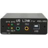 Adaptateur USB PC Link Connecteur radio avec interface CAT optiquement isolée pour Yaesu FT-450D FT-950D FT-991A FT-891 et IC-27