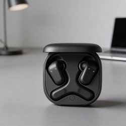 Boîtier de chargement pour écouteurs Shokz OpenFit 2 et 2+, entrée USB C, boîtier d'alimentation portable avec câble, housse de 