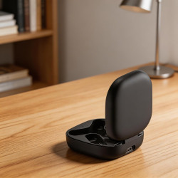 Boîtier de chargement pour écouteurs Shokz OpenFit 2 et 2+, entrée USB C, boîtier d'alimentation portable avec câble, housse de 