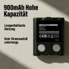 Lot de 2 batteries de rechange pour BT-1013 4,8 V NI-MH 900 mAh pour Motorola TLKR T3 T4 T5 T7 T8 T50 T60 T80, BP-38, BP-39, BP-