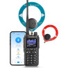 Radioddity GS-10B Pro Talkie-Walkie Radioamateur, 8W Bi-Bande, Spectre Temps Réel, Récepteur HF SSB CW Bande Aviation, Prog App,