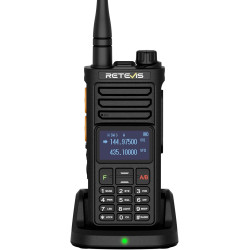 Retevis Ailunce RA89R Radio Amateur, Répéteur Temporaire Walkie Talkie, contrôle App, Type-C Ransmission, FM/AM,2800 mAh, 1750Hz
