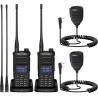 Retevis Ailunce RA89R Talkie Walkie Longue Portée, APP Contrôle, Fonction Répéteur Temporaire, AM/FM, Batterie 2800mAh, Radio Am