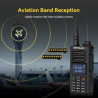 Retevis Ailunce RA89R Talkie Walkie Longue Portée, APP Contrôle, Fonction Répéteur Temporaire, AM/FM, Batterie 2800mAh, Radio Am