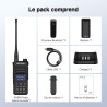 Retevis Ailunce RA89R Walkie Talkie avec Écouteurs, Répéteur Temporaire Radio Amateur, Contrôle App, Type-C Ransmission, 2800 mA
