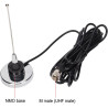 FILFEEL Kit d'antenne à Support Magnétique, Connecteur UHF à Montage NMO 400-520MHz pour QYT KT-7900D et Baojie BJ-218, Radio Mo