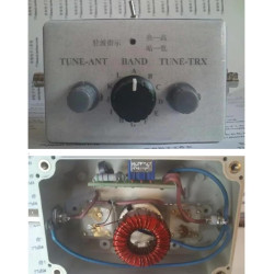 Ticha Kit de réglage d'antenne manuel 1-30 Mhz pour radio amateur QRP DIY HF Portable Mini